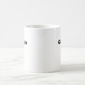 Keramische mok met Go Vegan-design (Center)