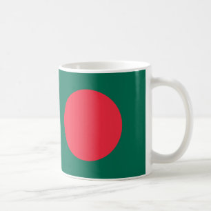 Keramische Mok onder de vlag van Bangladesh