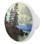 Keramische molenmeeuw knop (Rechts)