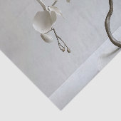 Keramische Neutrale Orchidee Taupe Tissuepapier (Detail)