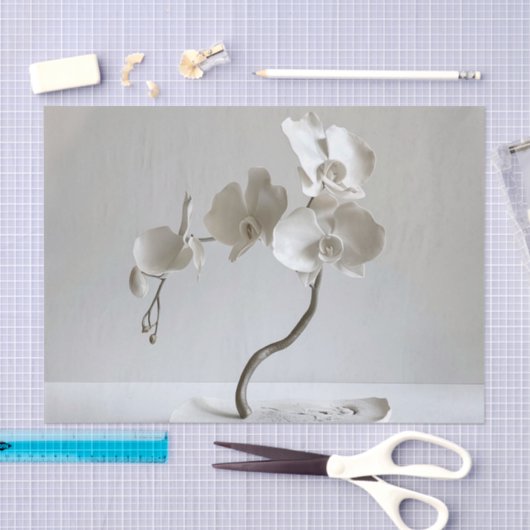 Keramische Neutrale Orchidee Taupe Tissuepapier (Craft)