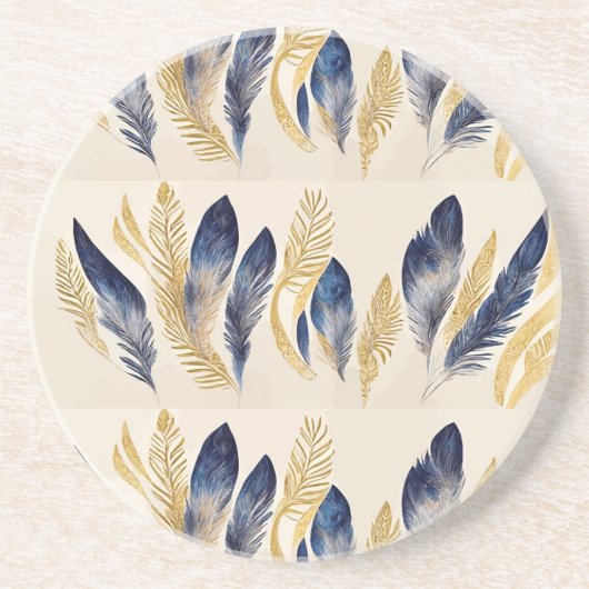 Keramische onderzetter “Botanische Bloem” (Voorkant)