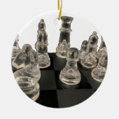 Keramische Ornament Chess. (Voorkant)