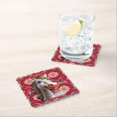 Keramische paarden coaster kartonnen onderzetters (Insitu)