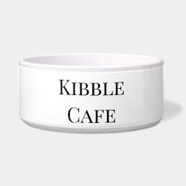 Keramische Pet Bowl Kibble Cafe Voerbakje