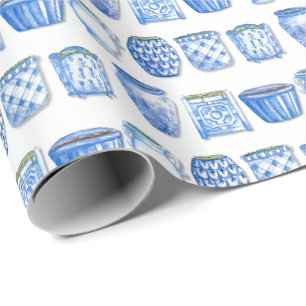 Keramische potten cadeaupapier