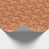 Keramische producten met rode, geverfde vulkaanste cadeaupapier (Hoek)