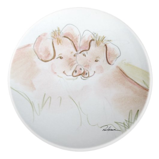 Keramische romp knop (Voorkant)