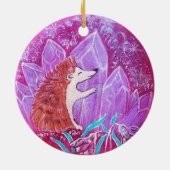 Keramische ronddecoratie keramisch ornament (Achterkant)