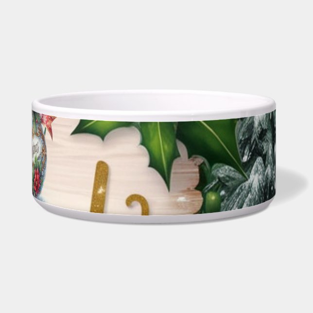 Keramische schaal voor dieren voerbakje (Rechts)