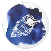 Keramische schedel, Kustvormig levend ontwerp, Sea Keramische Knop (Voorkant)