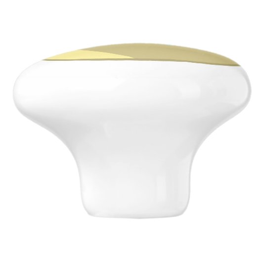 Keramische schedel, Kustvormig levenspatroon, vis Keramische Knop (Zijkant)