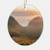 Keramische siereilanden van de Lofoten-eilanden Keramisch Ornament (Links)