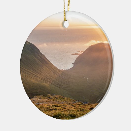 Keramische siereilanden van de Lofoten-eilanden Keramisch Ornament (Links)