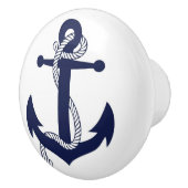 Keramische sluiting/deurknoppen — Nautisch anker e Knop (Rechts)