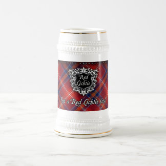 Keramische Stein - ik ben een Red Lichtie Fan! - Bierpul