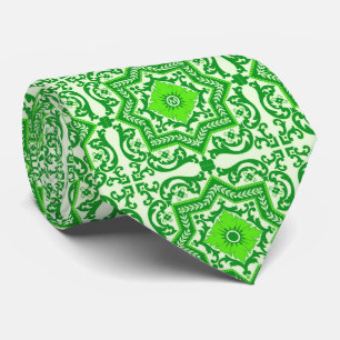 Keramische stijl Azulejo  monogram sieremmer Stropdas