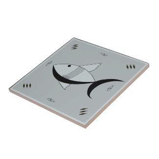 Keramische tapijten, FABULOUS 1950s FISH Retro Tegeltje