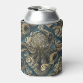 keramische tapijtschelp Octopus Koelbox Blikjeskoeler (Blikje Voorkant)