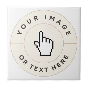Keramische Tegel - Aangepast (voeg afbeelding/teks Tegeltje
