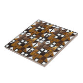 Keramische tegel - Afro Tiles-collectie Tegeltje (Zijkant)