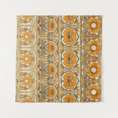 Keramische Tegel: Art Nouveau stijl. Wandkleed (Voorkant (horizontaal))