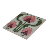 Keramische tegel - Art Nouveau  Tile Tegeltje (Zijkant)