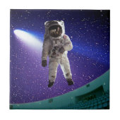 Keramische Tegel Astronaut Tegeltje (Voorkant)