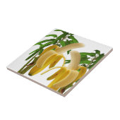 Keramische Tegel Bananenboom Tegeltje (Zijkant)
