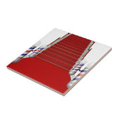 Keramische Tegel Barbershop Tegeltje (Zijkant)