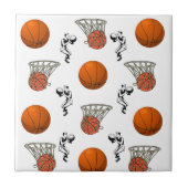 Keramische Tegel Basketball Tegeltje (Voorkant)