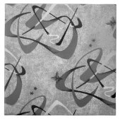 Keramische tegel: BOOMERANG 2 - GRAY LAGOON Tegeltje (Voorkant)