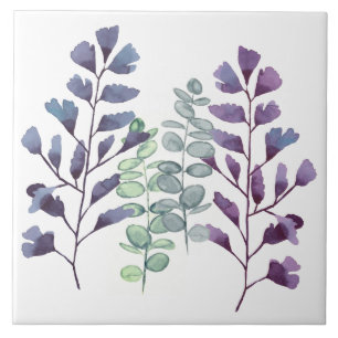 Keramische tegel - Botanische collectie aquarellen Tegeltje