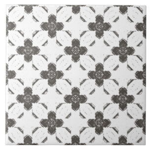 Keramische tegel Bronze Flowers Tegeltje