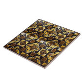 Keramische tegel - Coll. Afro Tiles -15.2x15.2 Tegeltje (Zijkant)