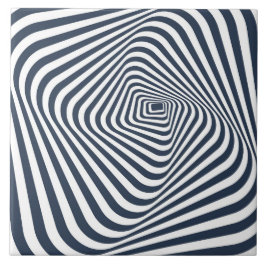 Keramische Tegel - door de Moderne Abstracte Tunne Tegeltje