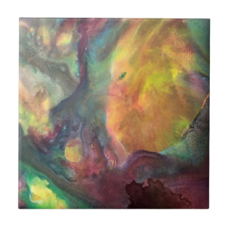 Keramische tegel door Johnson Abstracte Art Tegeltje