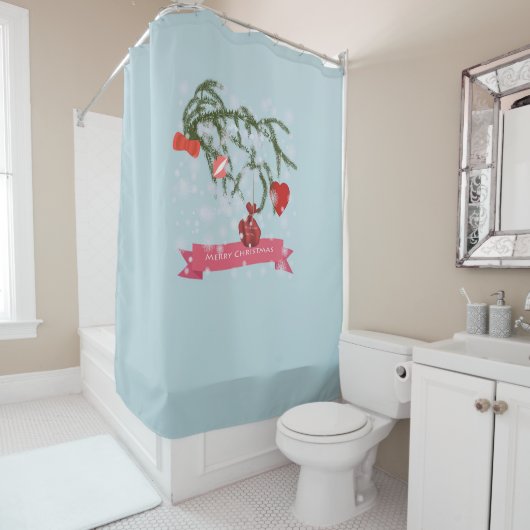 Keramische Tegel Douchegordijn (In situ)