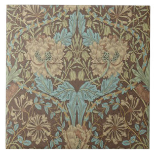 Keramische tegel fireplace William Morris design 0 Tegeltje