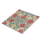 Keramische tegel fireplace William Morris design 0 Tegeltje (Zijkant)