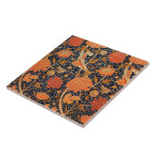 Keramische tegel fireplace William Morris design 0 Tegeltje (Zijkant)