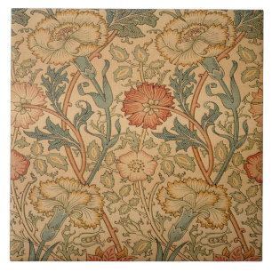 Keramische tegel fireplace William Morris design 0 Tegeltje