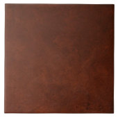 Keramische Tegel - Getextureerd bruin design 03 Tegeltje (Voorkant)