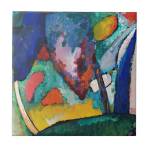 KERAMISCHE TEGEL: KANDINSKY : DE WATERVAL TEGELTJE