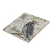 Keramische Tegel - King Falcon Tegeltje (Zijkant)