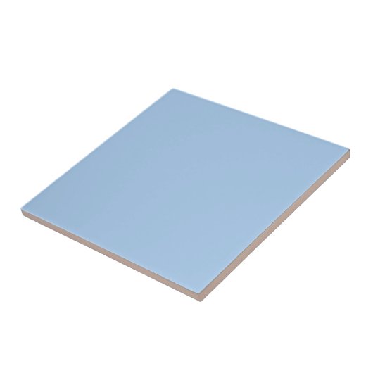Keramische tegel klassiek blauw vierkant tegeltje (Zijkant)