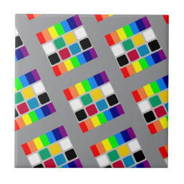 Keramische Tegel Kleurrijke kleuren Tegeltje