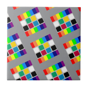Keramische Tegel Kleurrijke kleuren Tegeltje