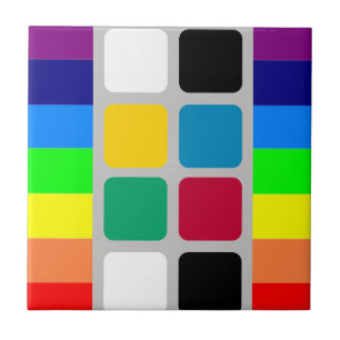 Keramische Tegel Kleurrijke kleuren Tegeltje