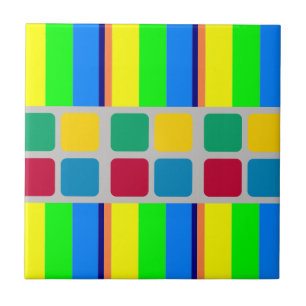 Keramische Tegel Kleurrijke kleuren Tegeltje